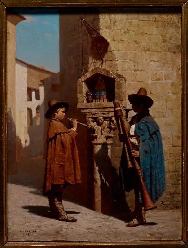 Os Pifferari - Jean-Léon Gérôme