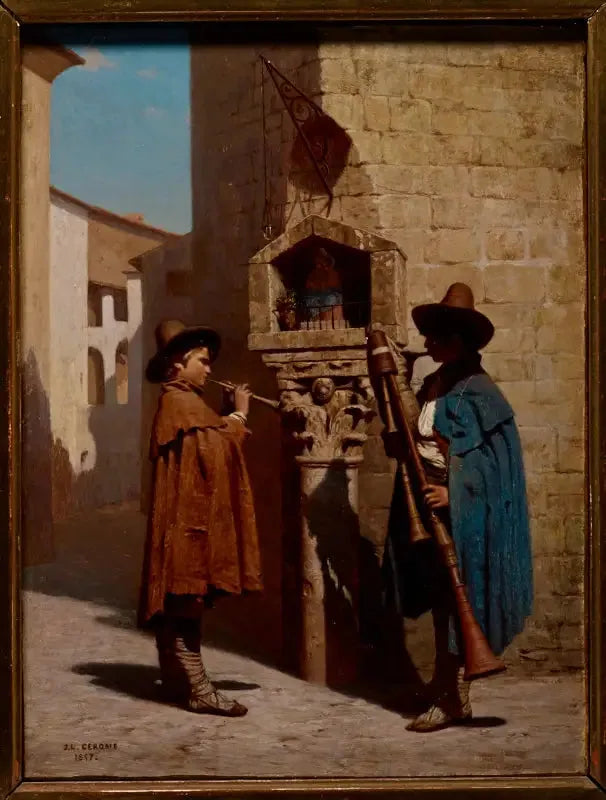 Os Pifferari - Jean-Léon Gérôme