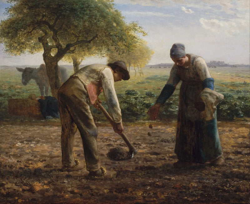 os plantadores de batatas - Jean-François Millet