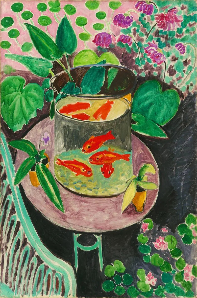 Os Peixes Vermelhos - Henri Matisse