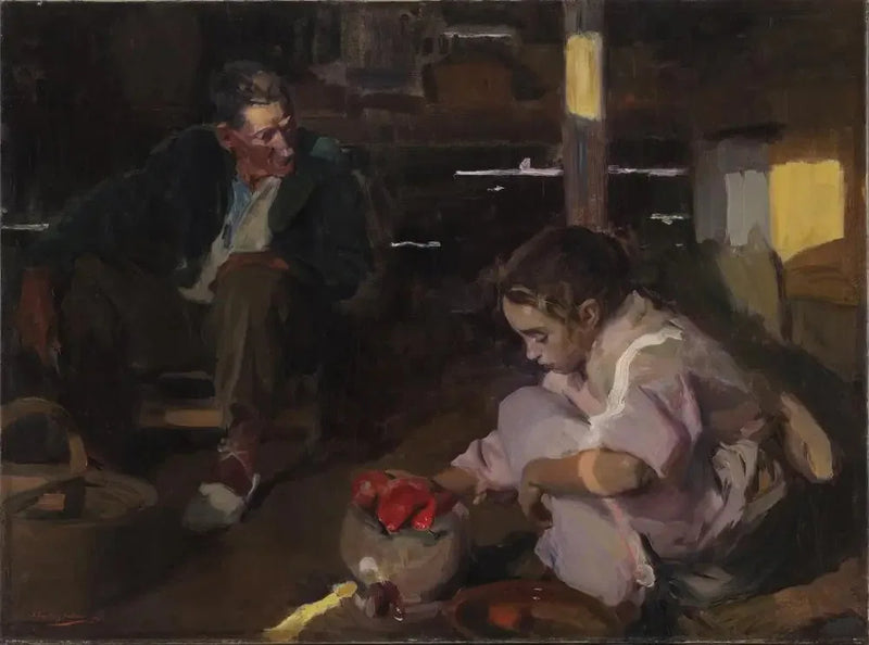 Os Pimentões - Joaquín Sorolla