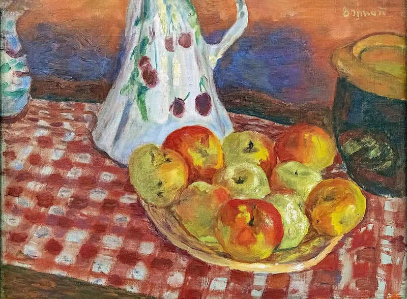 As Maçãs Amarelas e Vermelhas - Pierre Bonnard