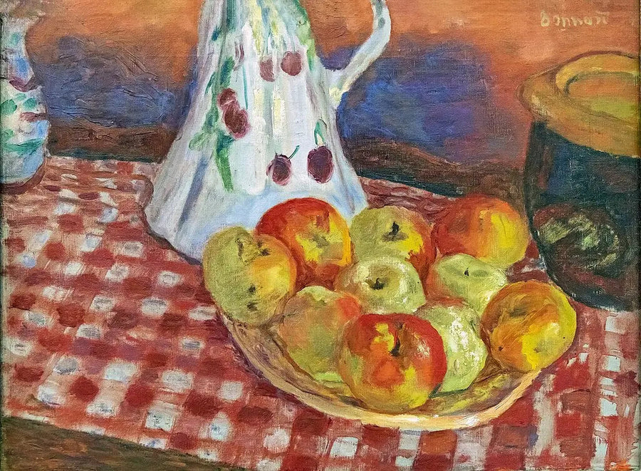 As Maçãs Amarelas e Vermelhas - Pierre Bonnard