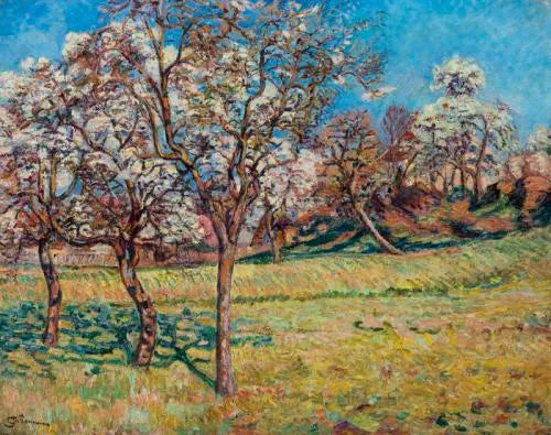 Os macieirais em Damiette - Armand Guillaumin