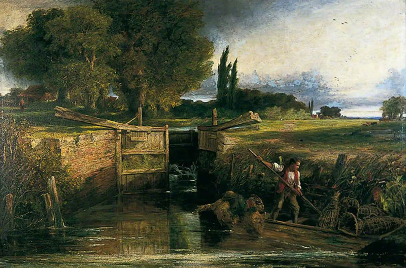 As portas da comporta - John Constable