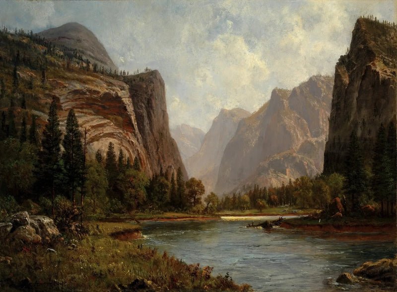 As portas do Yosemite - Albert Bierstadt