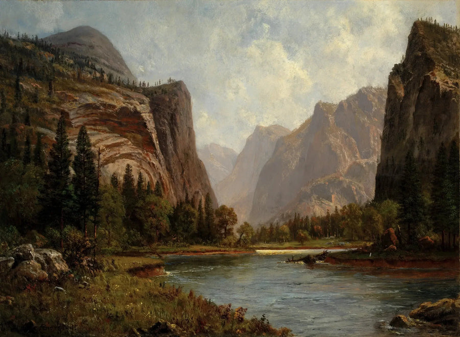 As portas do Yosemite - Albert Bierstadt