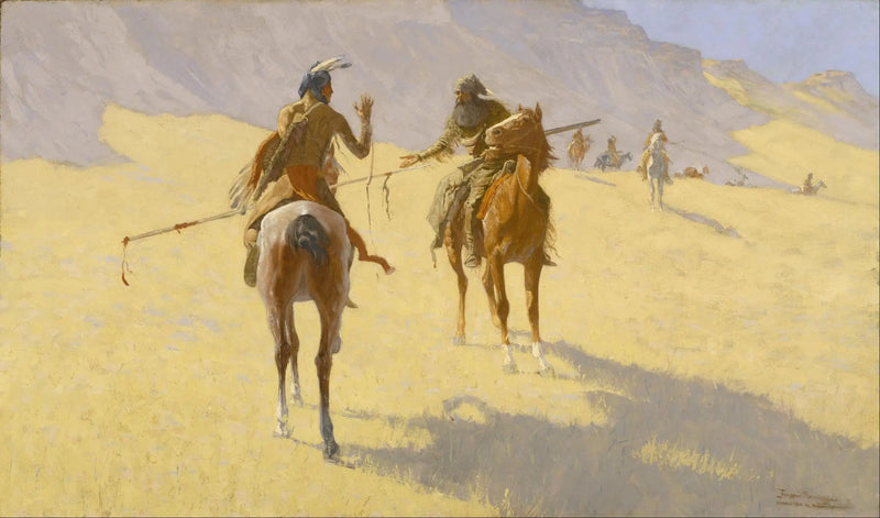 As negociações - Frederic Remington