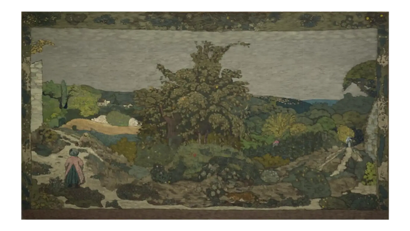 Os primeiros frutos - Édouard Vuillard