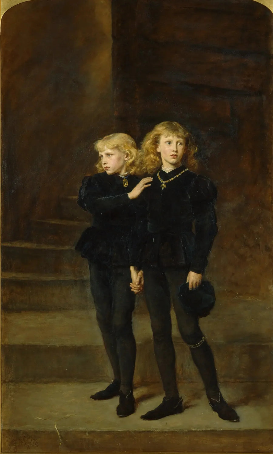 Os Príncipes na Torre - John Everett Millais