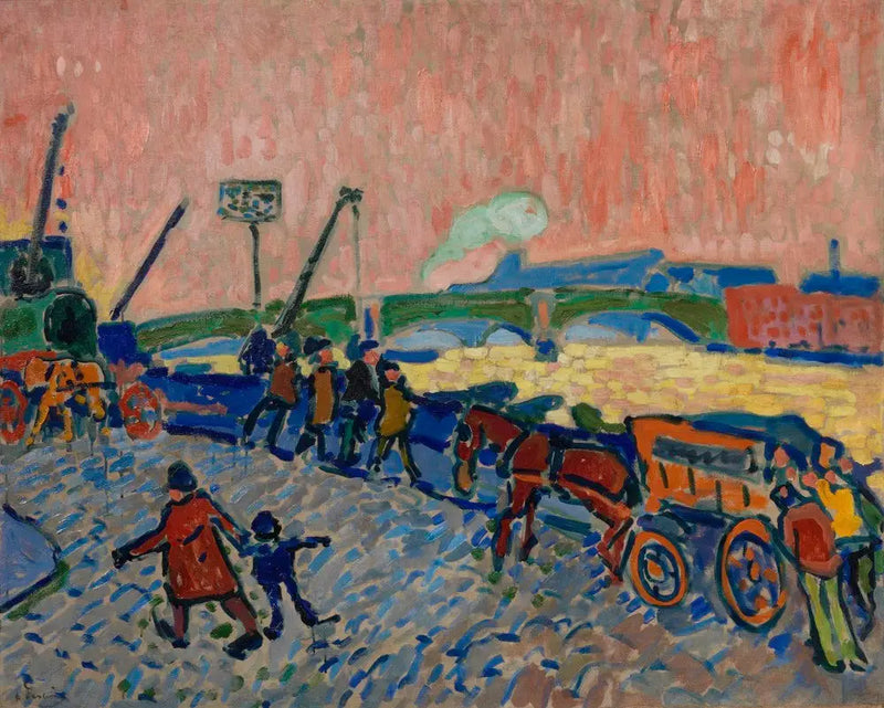 As Margens do Tamisa - André Derain