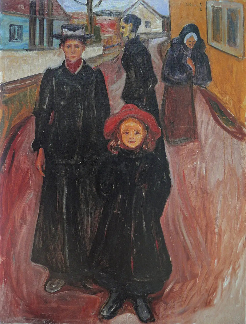 Os Quatro Idades da Vida - Edvard Munch