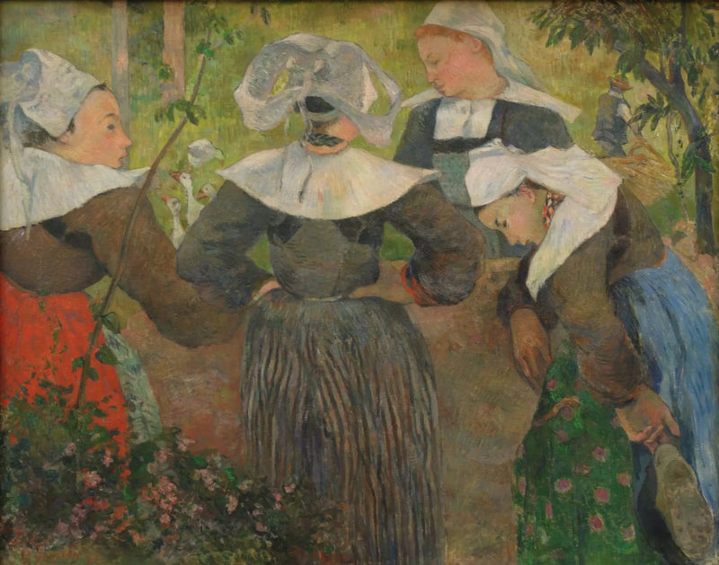 As Quatro Bretonas - Paul Gauguin