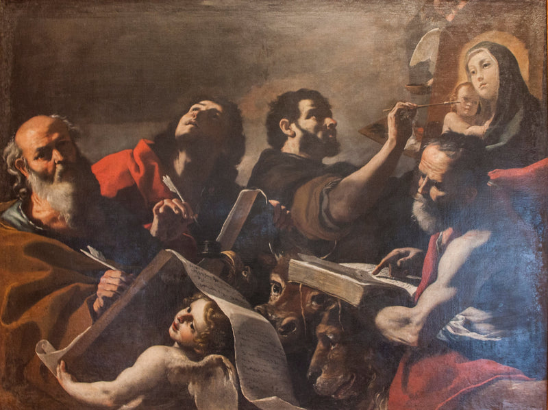 Os quatro evangelistas - Mattia Preti