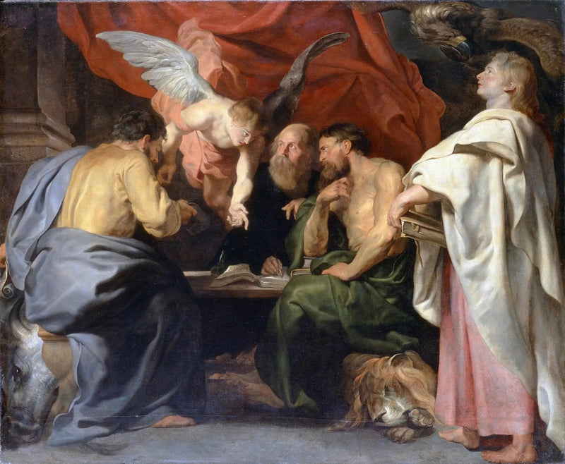Os quatro evangelistas - Peter Paul Rubens