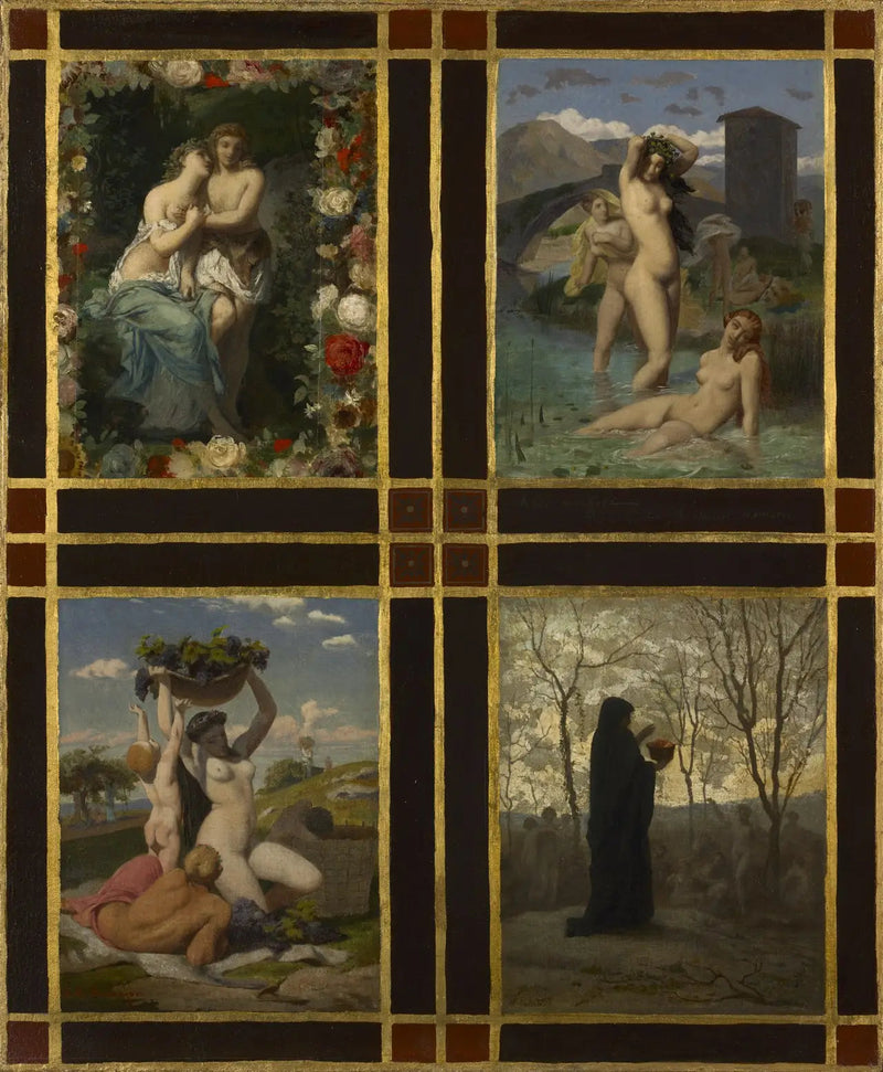 As Quatro Estações - Jean-Léon Gérôme