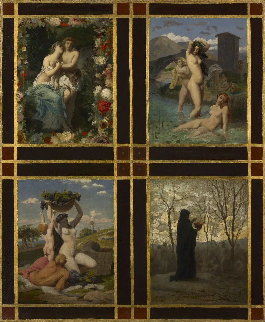 As Quatro Estações - Jean-Léon Gérôme
