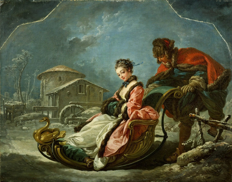 As Quatro Estações: o Inverno - François Boucher