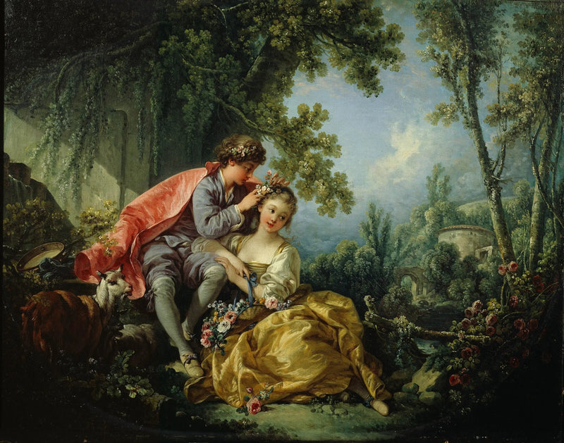 As Quatro Estações: Primavera - François Boucher