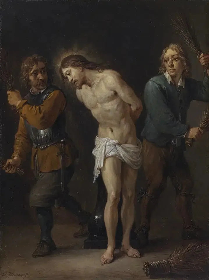Os quinze segredos do rosário: a flagelação de Cristo - David Teniers o Jovem