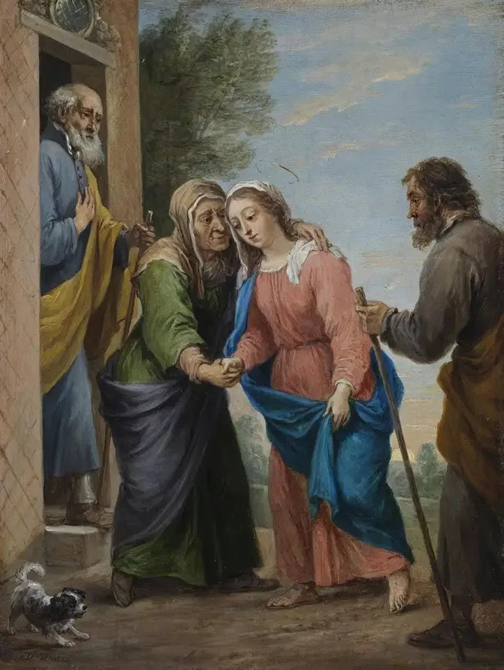 Os quinze segredos do rosário: a Visitação - David Teniers Júnior