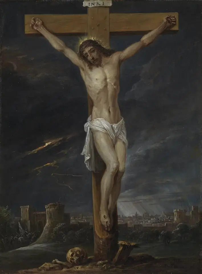 Os quinze segredos do rosário: Cristo na cruz - David Teniers, o Jovem