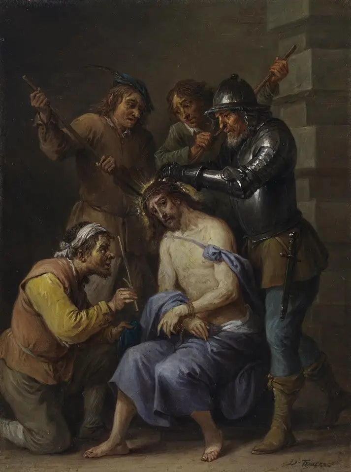 Os quinze segredos do rosário: a coroa de espinhos de Cristo - David Teniers o Jovem