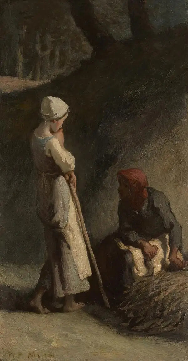 Os coletores de pedófilos - Jean-François Millet