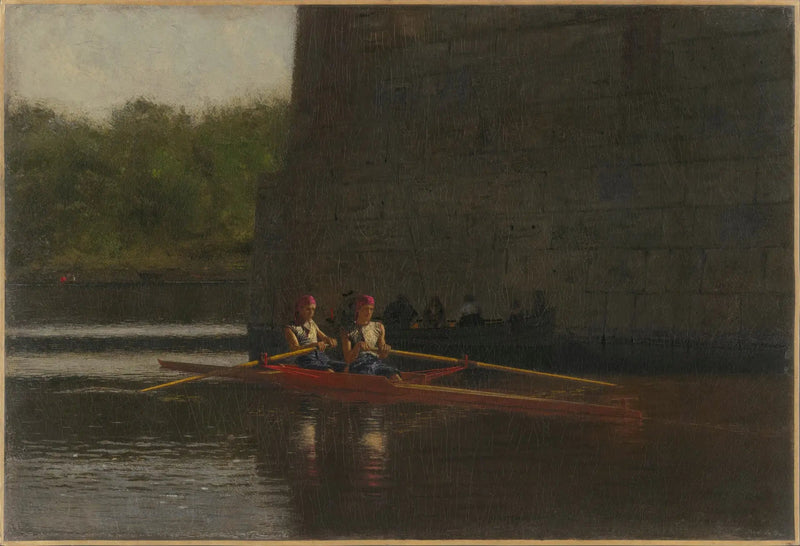 Os remadores (Os irmãos Schreiber) - Thomas Eakins