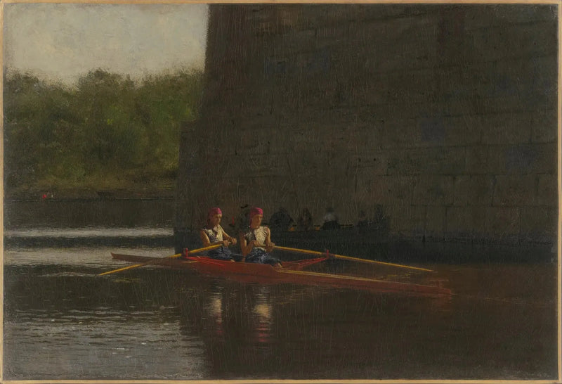Os remadores (Os irmãos Schreiber) - Thomas Eakins