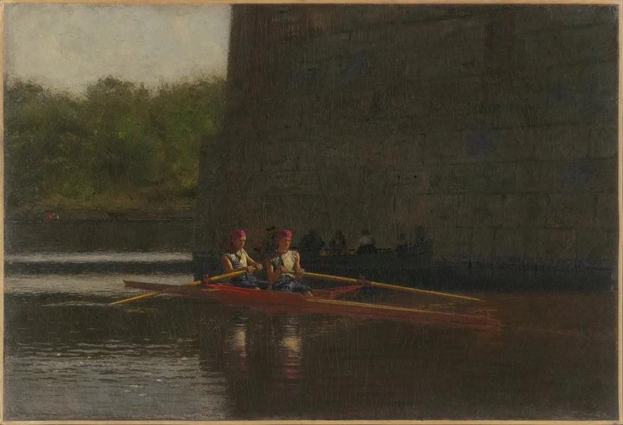 Os remadores (Os irmãos Schreiber) - Thomas Eakins