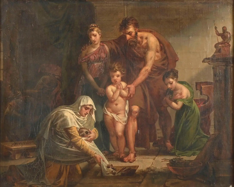 Os Restos de Focion - Charles Meynier