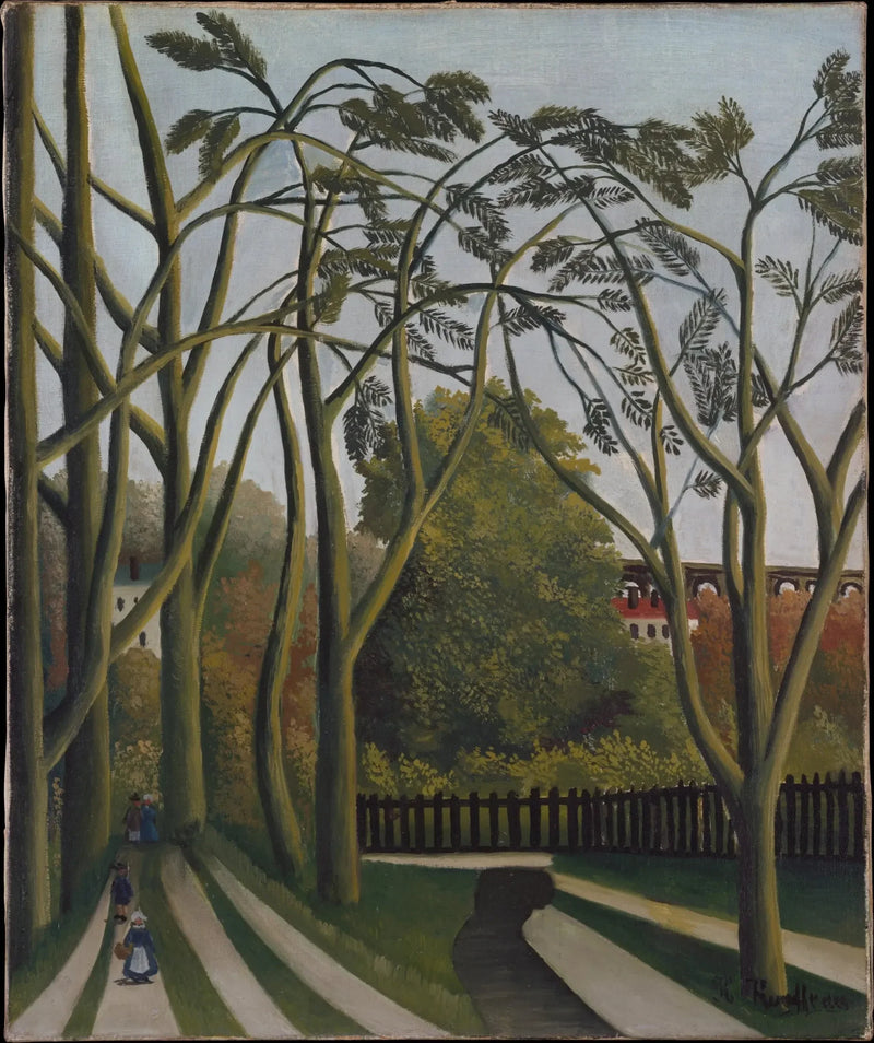 As Margens do rio Bièvre perto de Bicêtre - Henri Rousseau