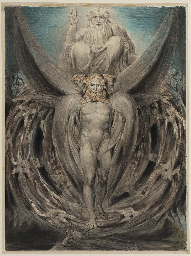 As rodas de Ezequiel - William Blake