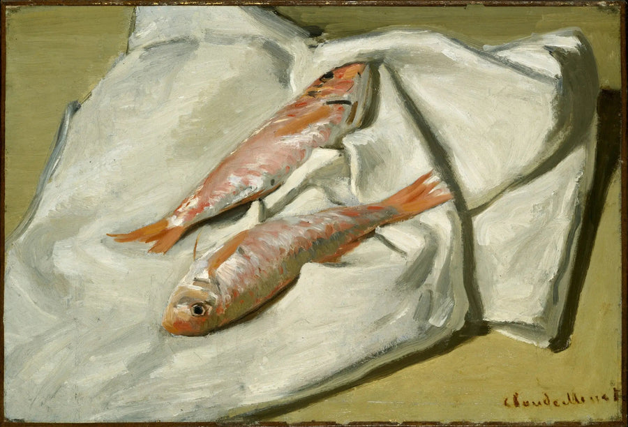 Os vermelhos - Claude Monet