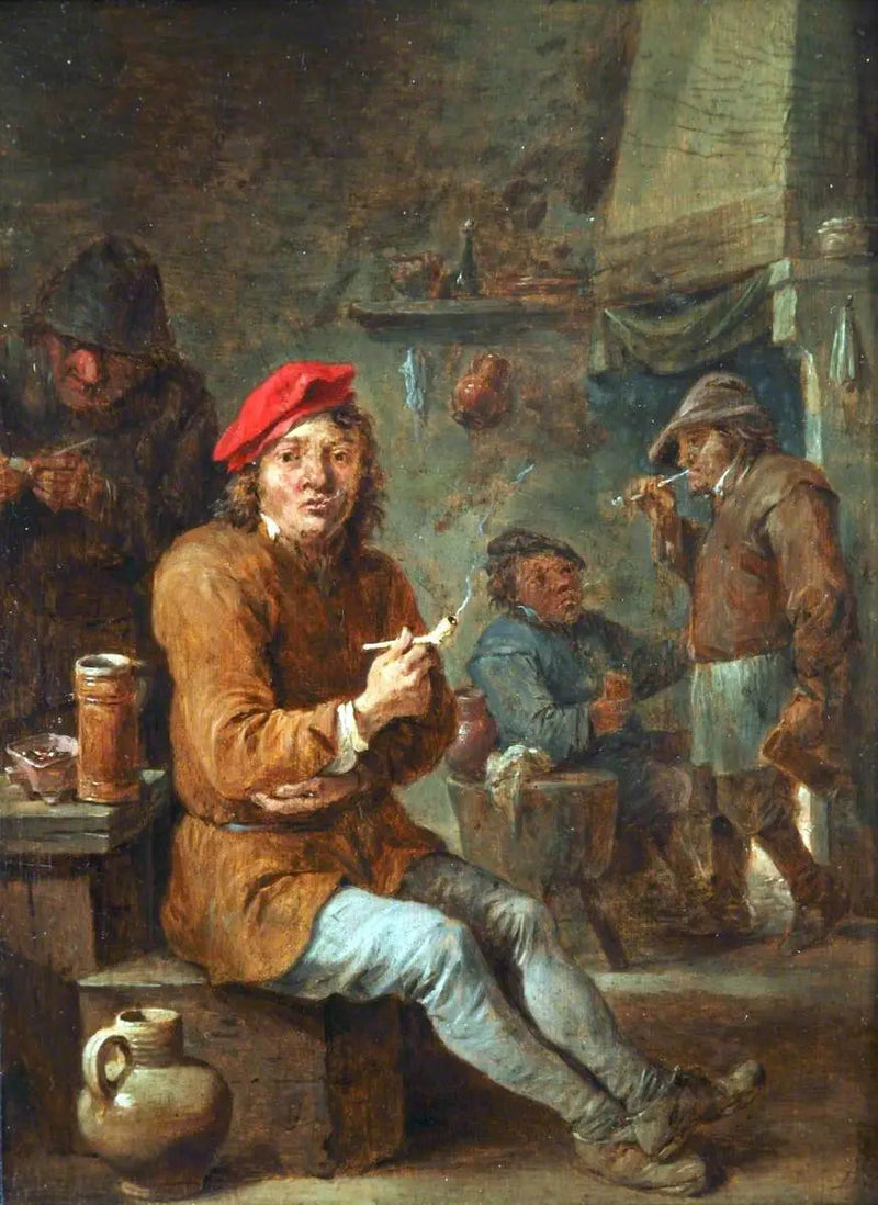 Os grosseiros fumam - David Teniers, o Jovem