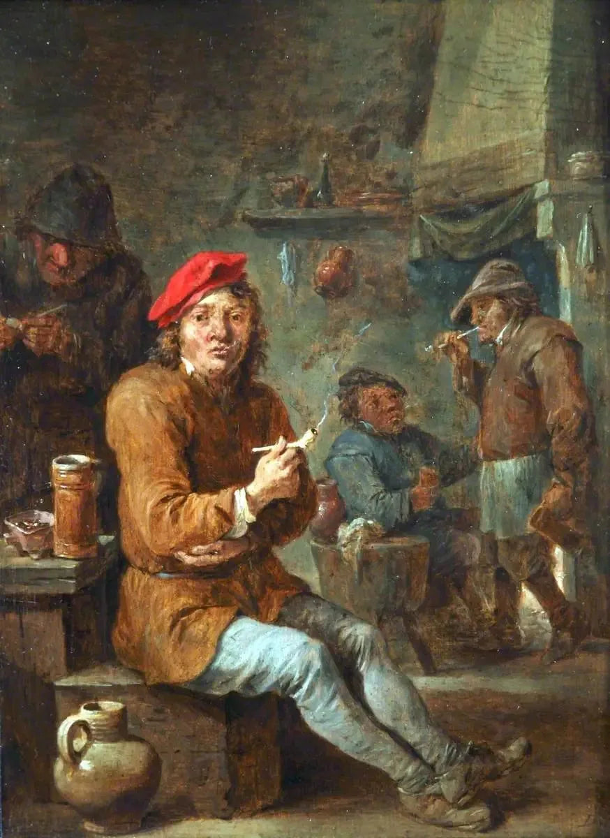 Os grosseiros fumam - David Teniers, o Jovem