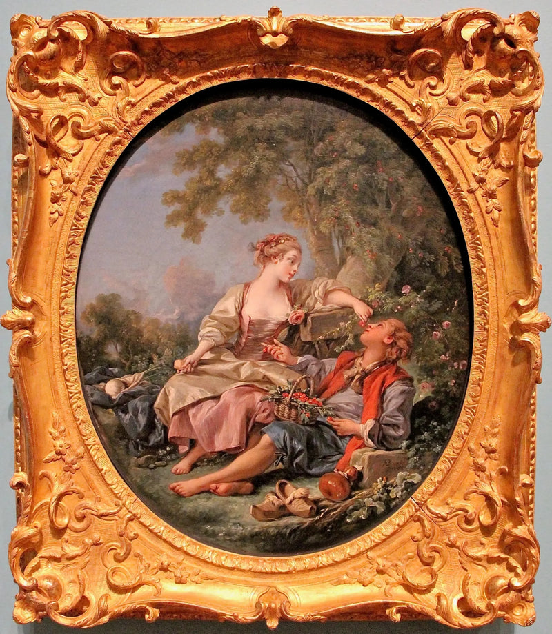 As tamancas - François Boucher