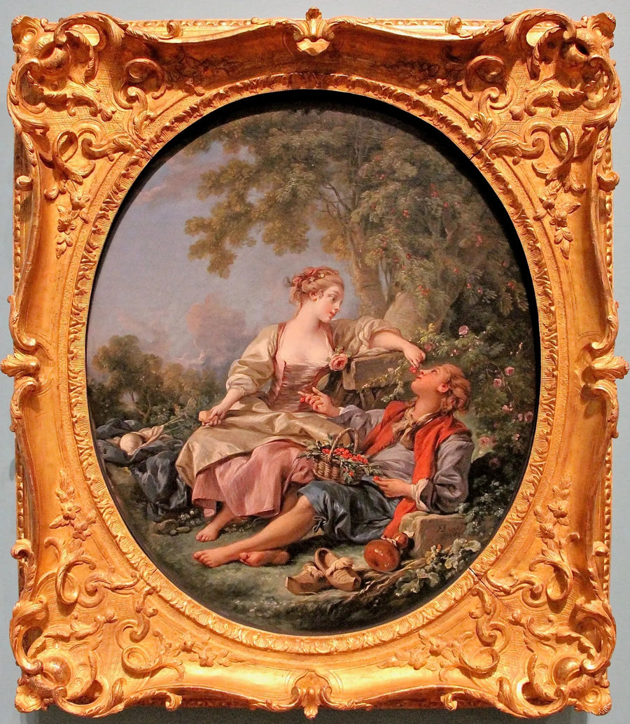 As tamancas - François Boucher
