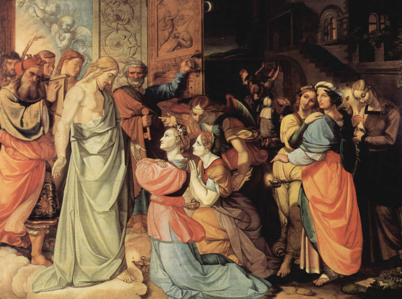 Os Sábios e as Virgens Loucas - Peter von Cornelius