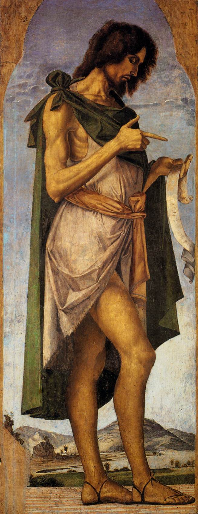Os santos João Batista e Mateus - Alvise Vivarini
