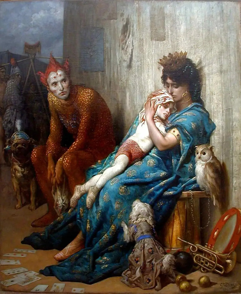 Os Saltimbancos - Gustave Doré