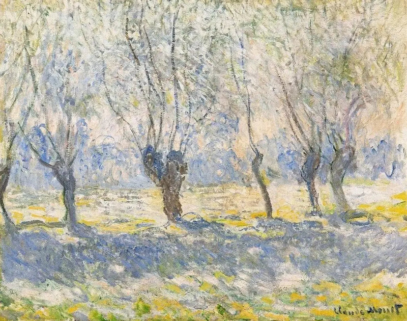 Os Salgueiros, Jeffrey - Claude Monet