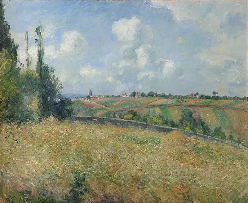 Os Centeios, costa dos Gratte-Coqs, Pontoise - Camille Pissarro