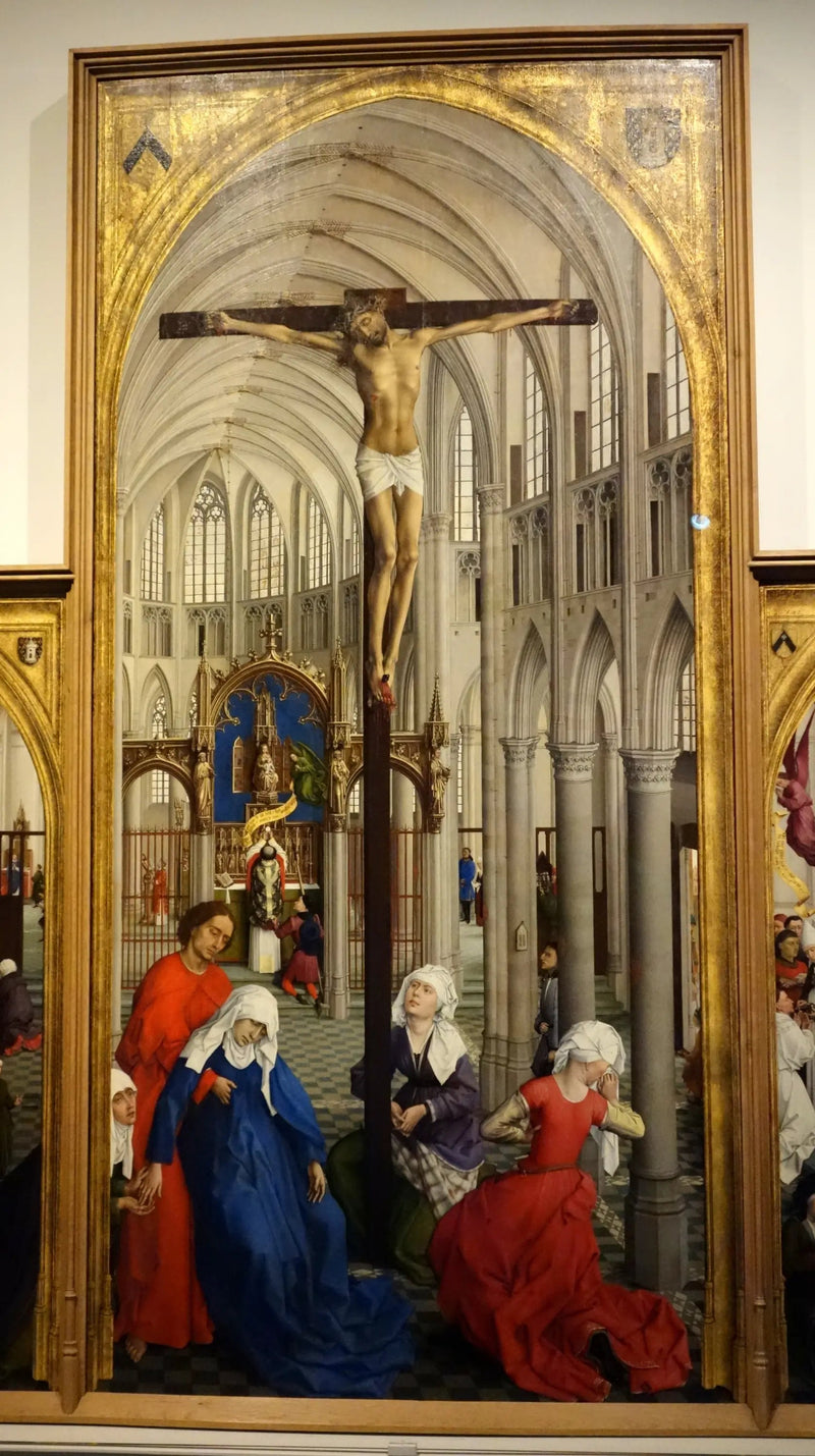 Os Sete Sacramentos (painel central) - Rogier van der Weyden