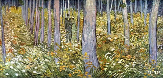 Les sous-bois - Van Gogh - Reproductions de tableaux et peintures haut de gamme