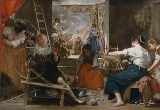 Les Spinners - Diego Velázquez - Reproductions de tableaux et peintures haut de gamme