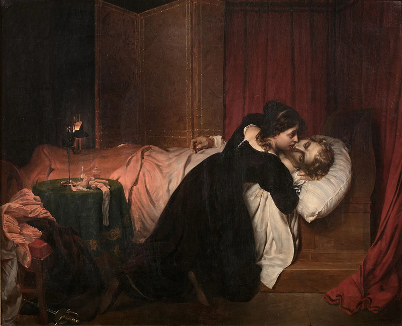 As Consequências de um duelo - Paul Delaroche