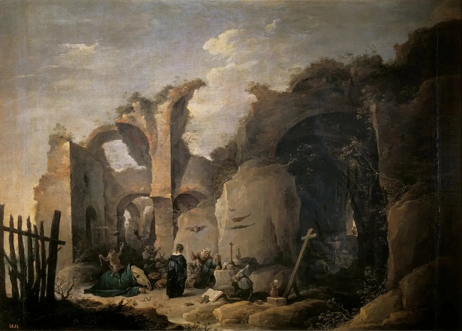 As tentações de Santo Antão Abade - David Teniers Júnior