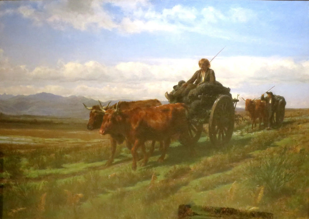 Les transporteurs de charbon - Rosa Bonheur - Alpha Reproduction